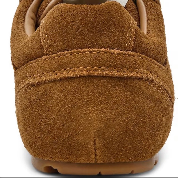 NEW Steve Madden Aziel Brown Suede Lowtop Sneakers trainers 8.5 preppy trending - Picture 6 of 10